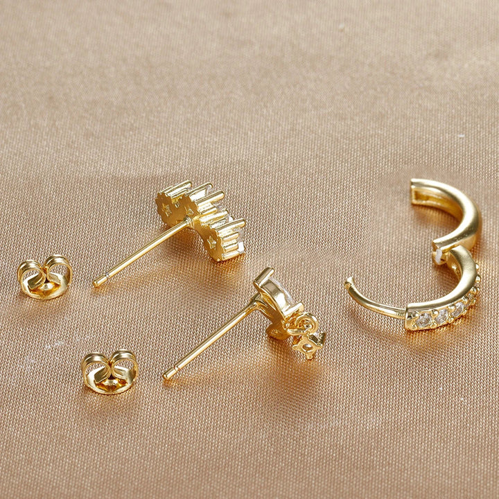Conjunto de Brincos Lia