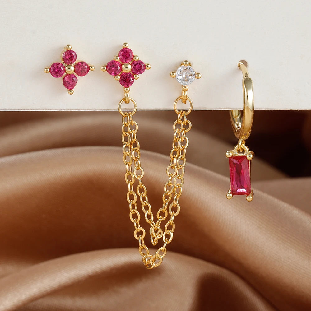 Conjunto de Brincos Sky