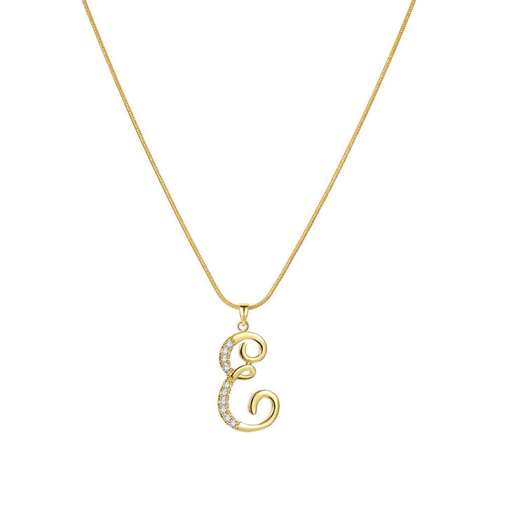 Colar Lily com Inicial