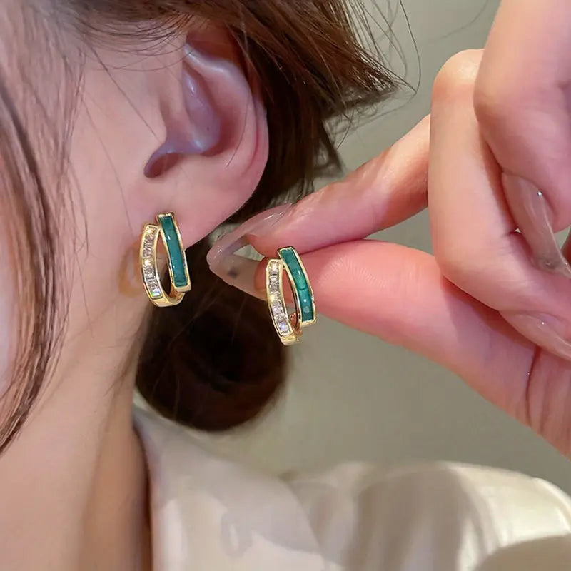 Brincos Chloé Feuillage | Ouro