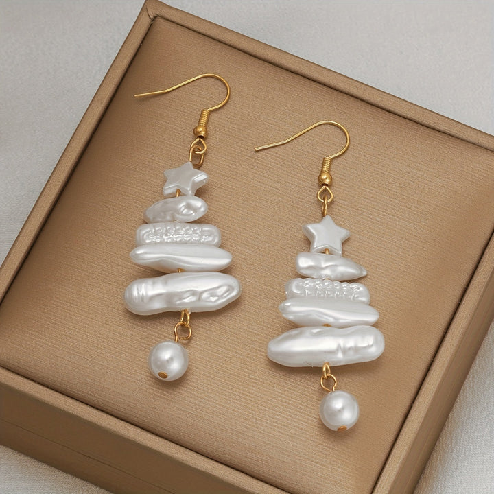 Brincos Boho com Árvore e Estrela