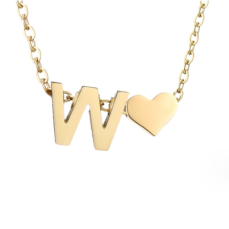 Colar Dourado Amor Eterno com Letra