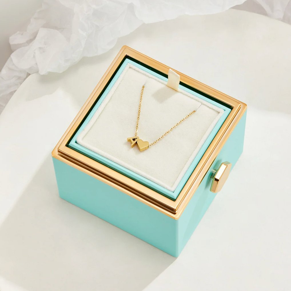Colar Dourado Amor Eterno com Letra