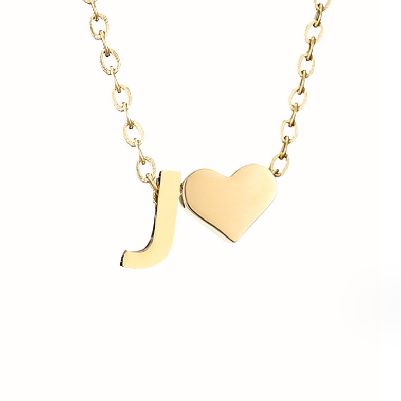 Colar Dourado Amor Eterno com Letra