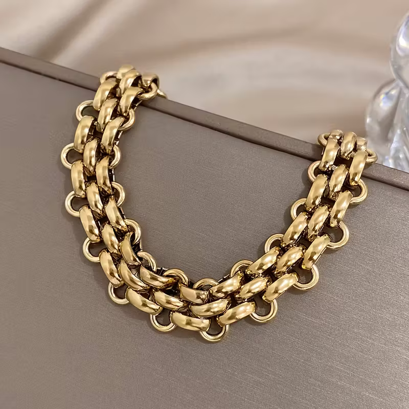 Pulseira de Corrente Cubana
