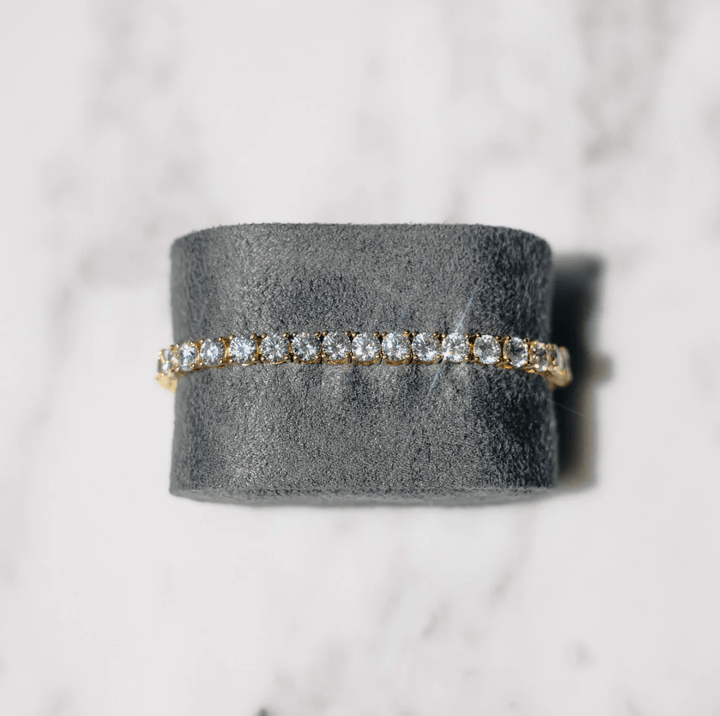 PULSEIRA TÉNIS DOURADA