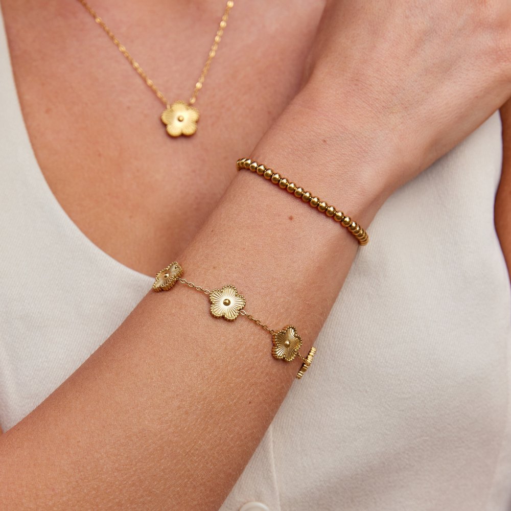 Pulseira Dourada da Sorte