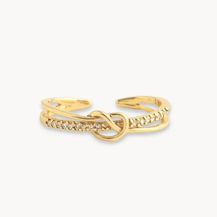 Anel Mãe e Filha – Unidas em Ouro Para Sempre
