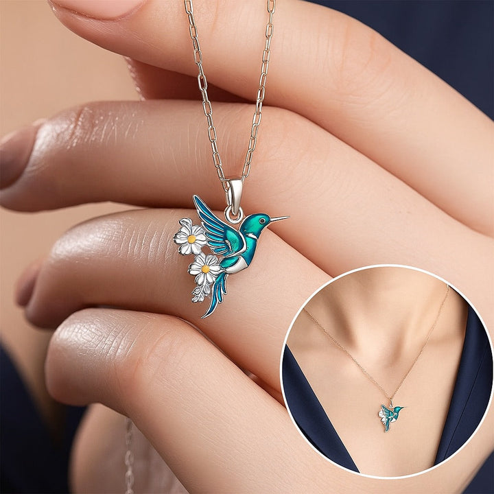 Lindo Colar com Colibri e Brincos Grátis – Oferta Limitada