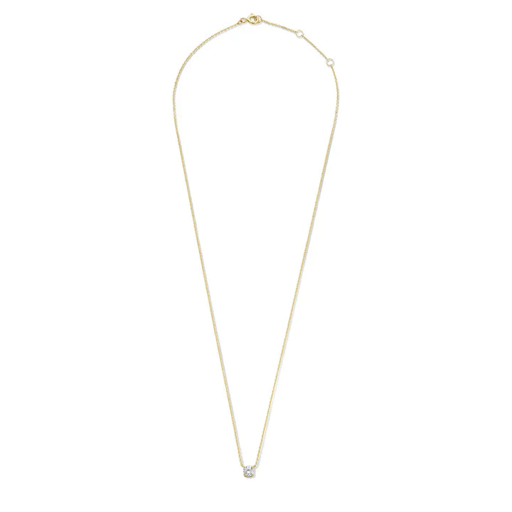 Colar Cléa com Moissanite | Ouro