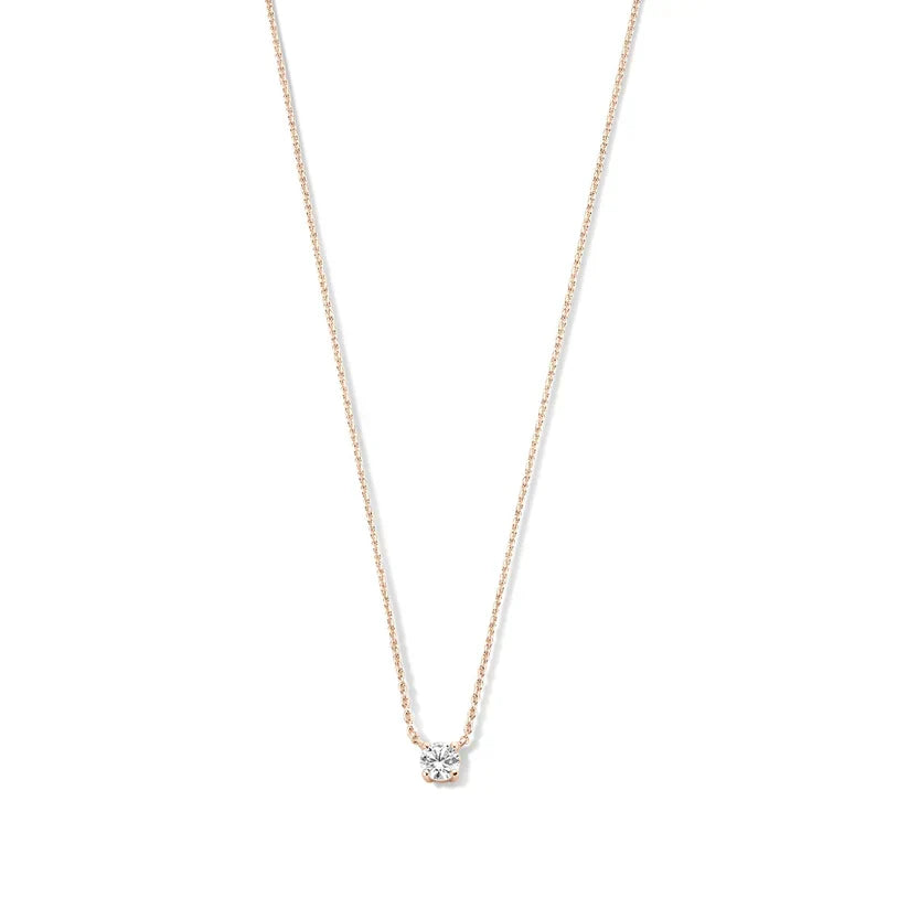 Colar Cléa com Moissanite | Ouro