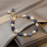 Pulseira de Pérolas Elegante Oceano