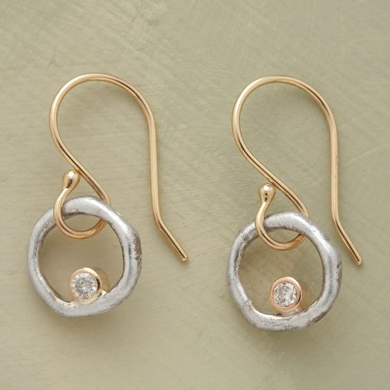 Brincos Vintage Laura com Zircónias