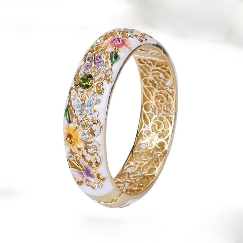 Anel Vintage Dourado Natureza