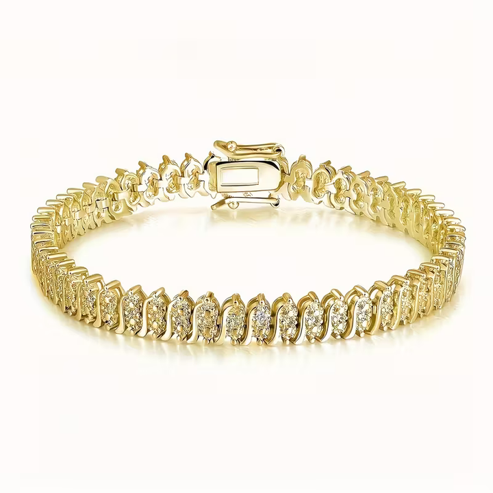 Pulseira Ténis Brilhante Luxe