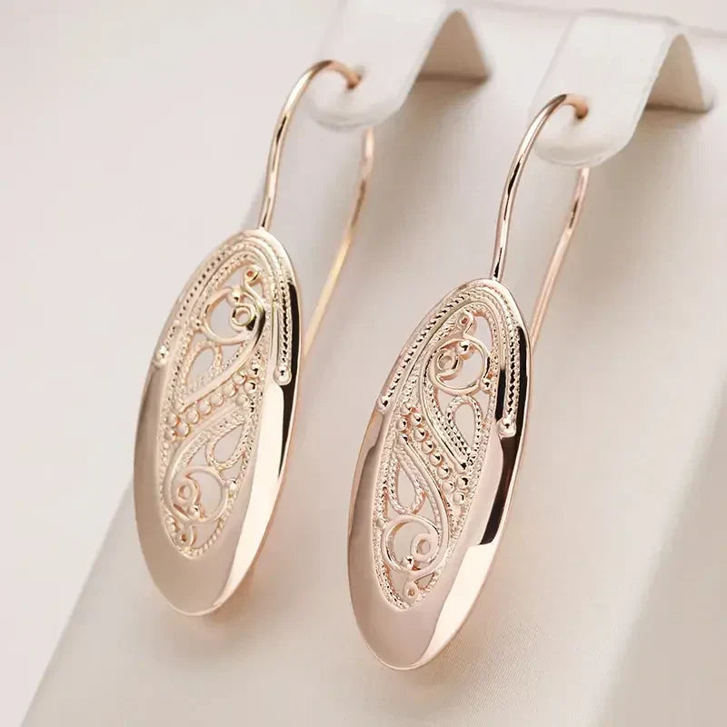 Brincos Pendentes Dourados Opengleam | Ouro
