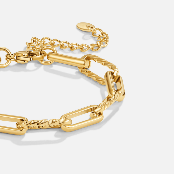 Pulseira de Corrente Grossa Jihan