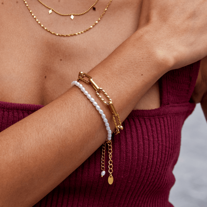 Pulseira de Corrente Grossa Jihan