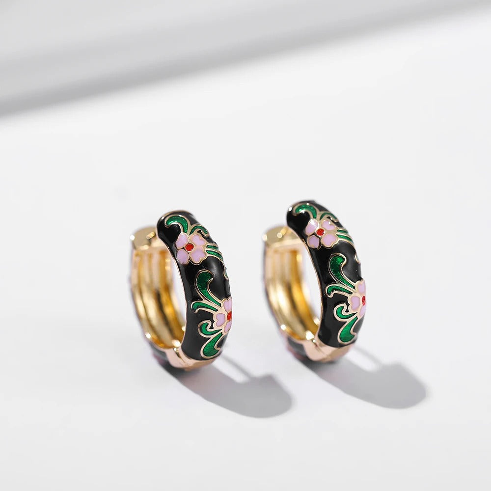 Argolas com Flores Silvestres