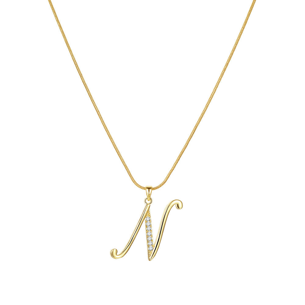 Colar Lily com Inicial