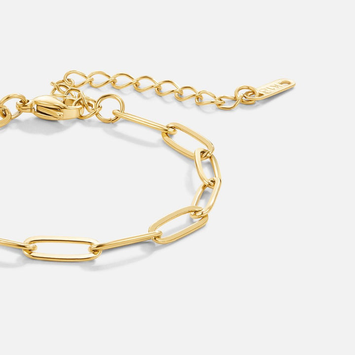 Pulseira Dourada Clip