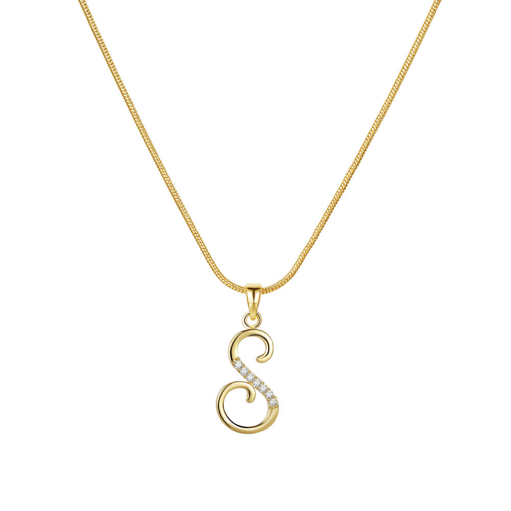 Colar Lily com Inicial