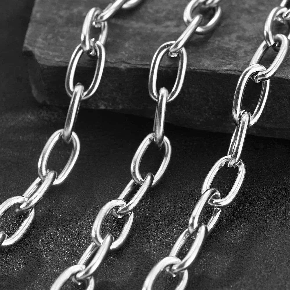 Conjunto de Colar e Pulseira Paperclip