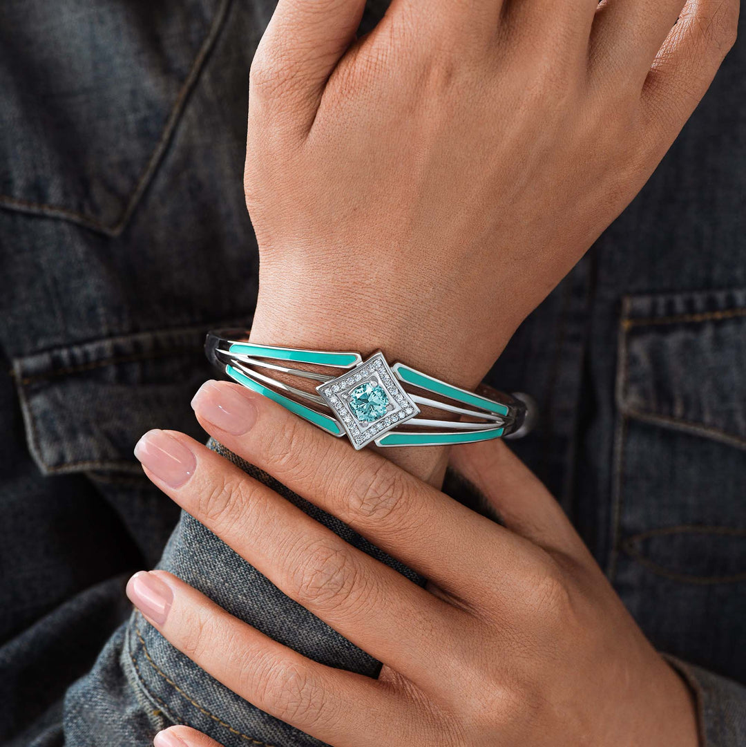 Pulseira Soulful Waters – Água-Marinha