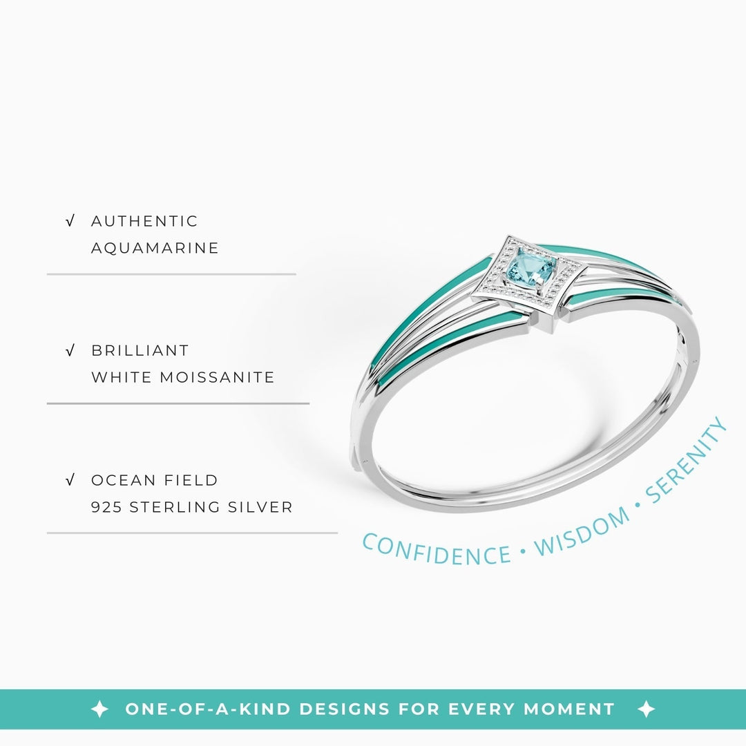 Pulseira Soulful Waters – Água-Marinha