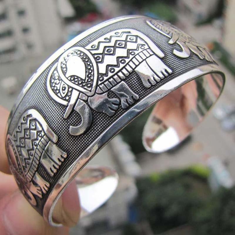 Pulseira Aberta Boho Prateada