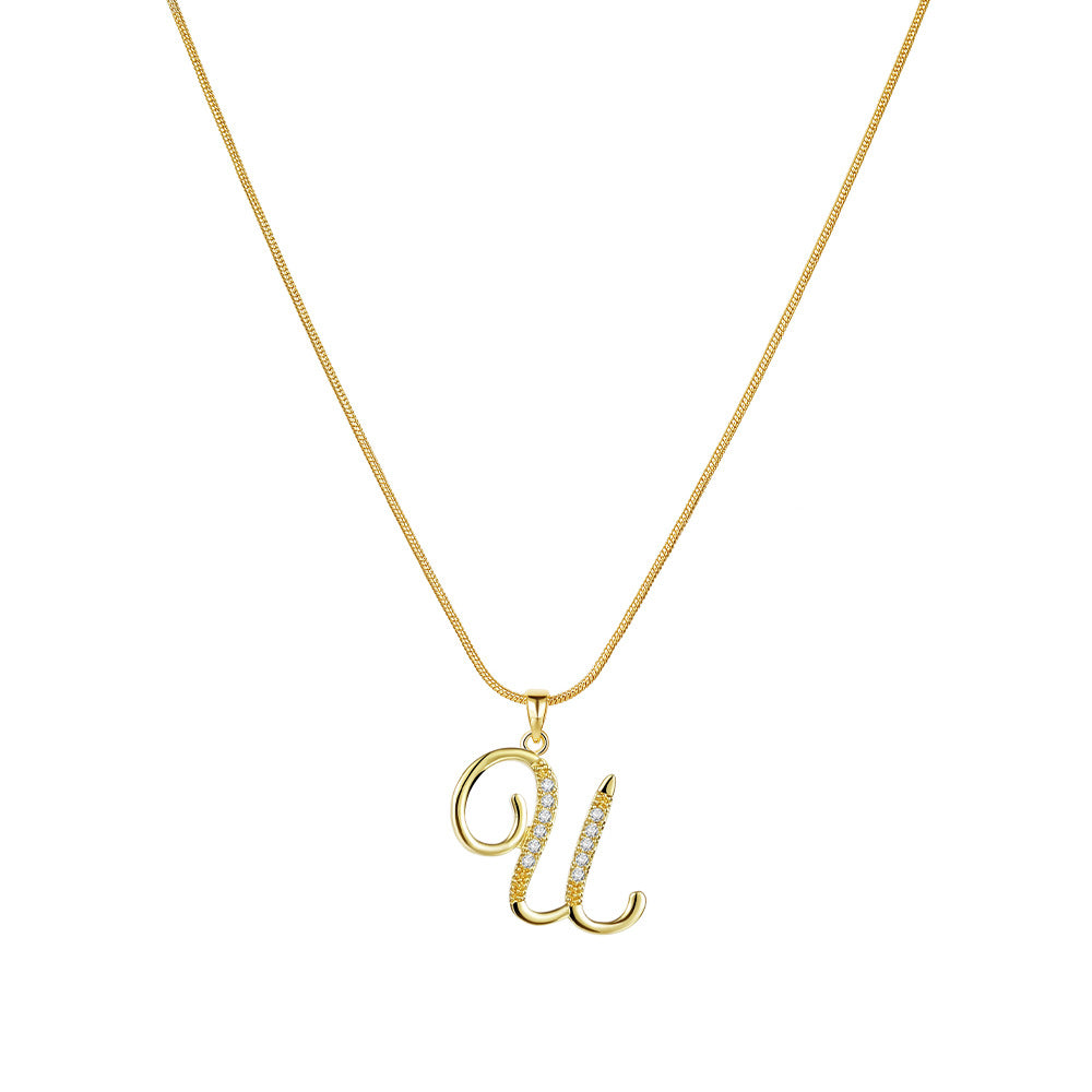 Colar Lily com Inicial