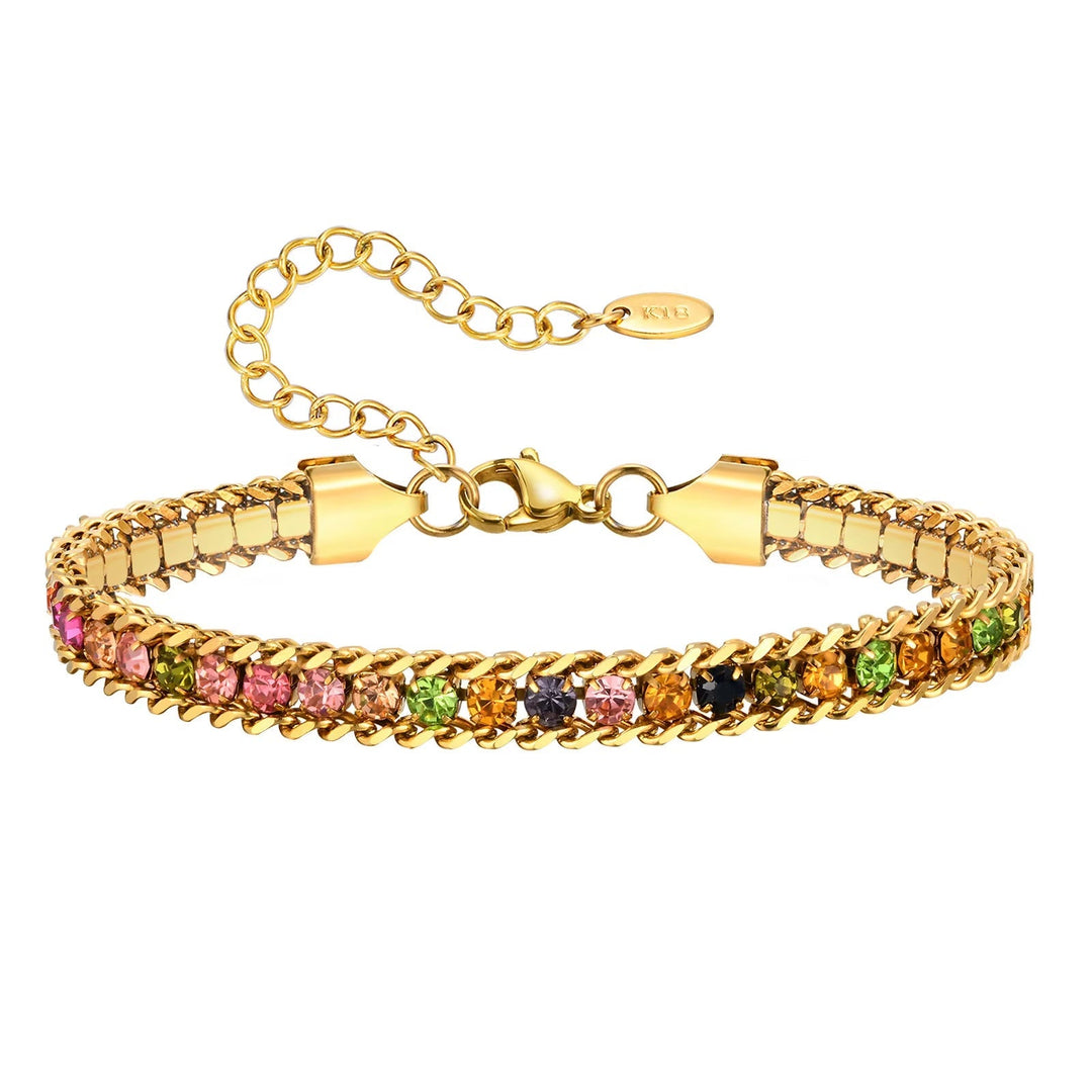 Pulseira Ténis com Pedrinhas