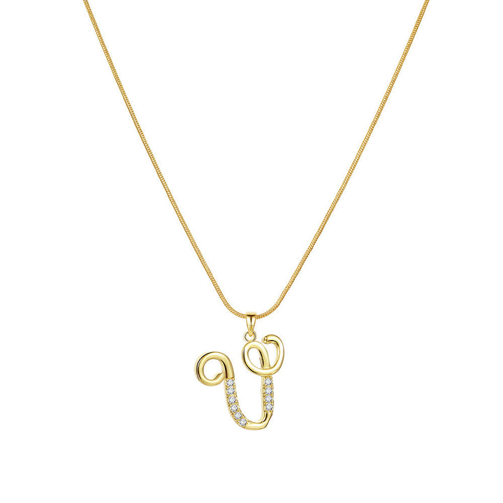 Colar Lily com Inicial