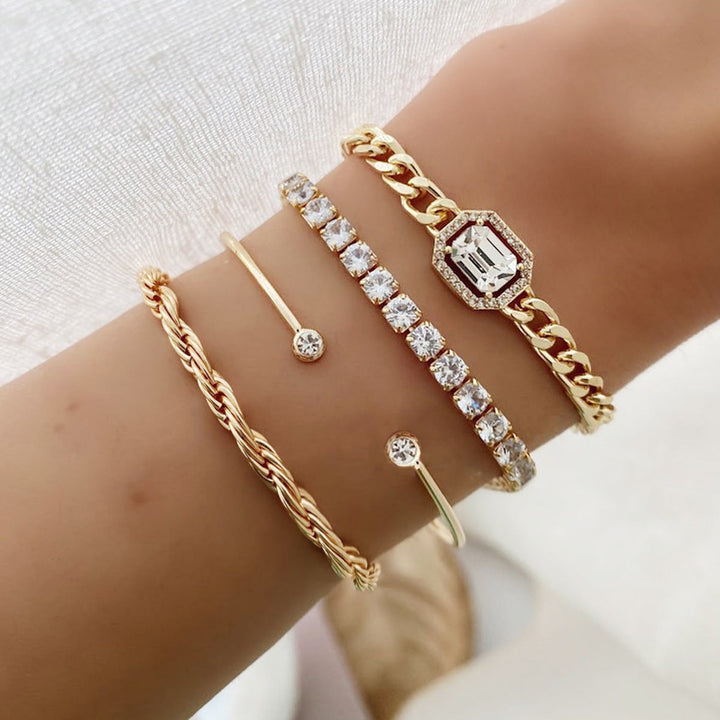 Conjunto de 4 Pulseiras Venus