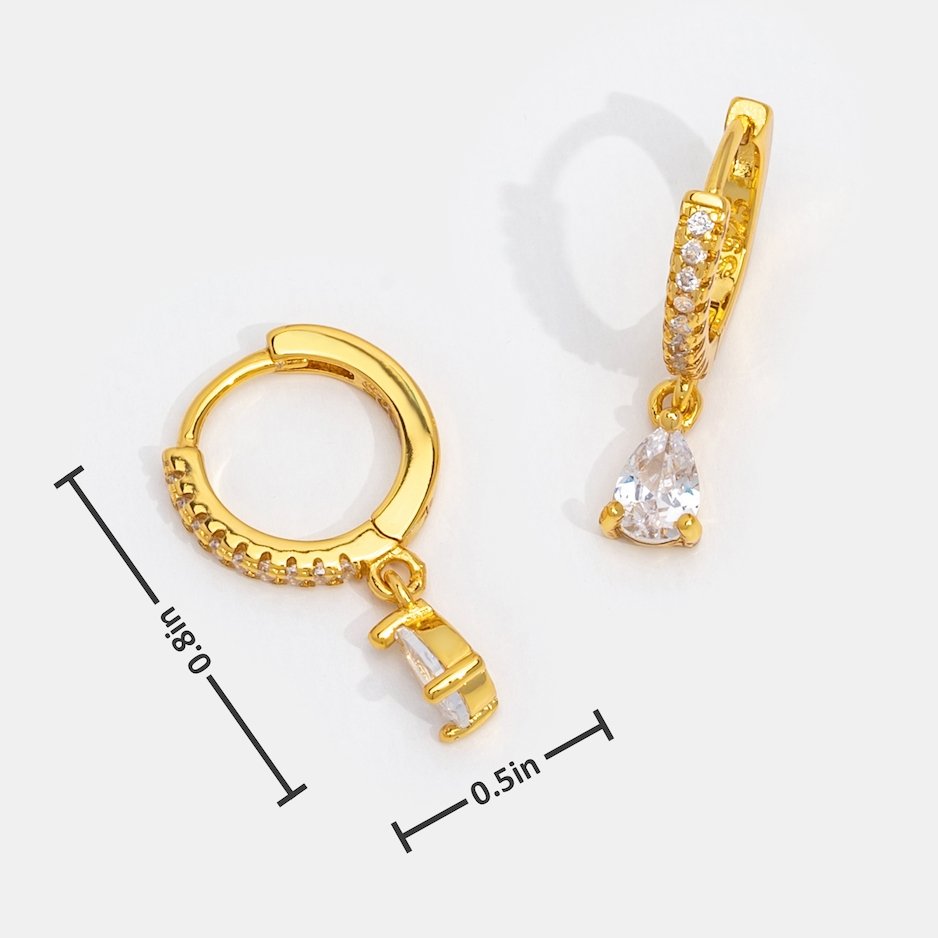 Brincos de Cristal Premium