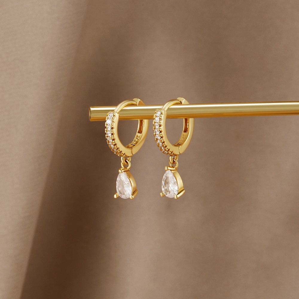 Brincos de Cristal Premium