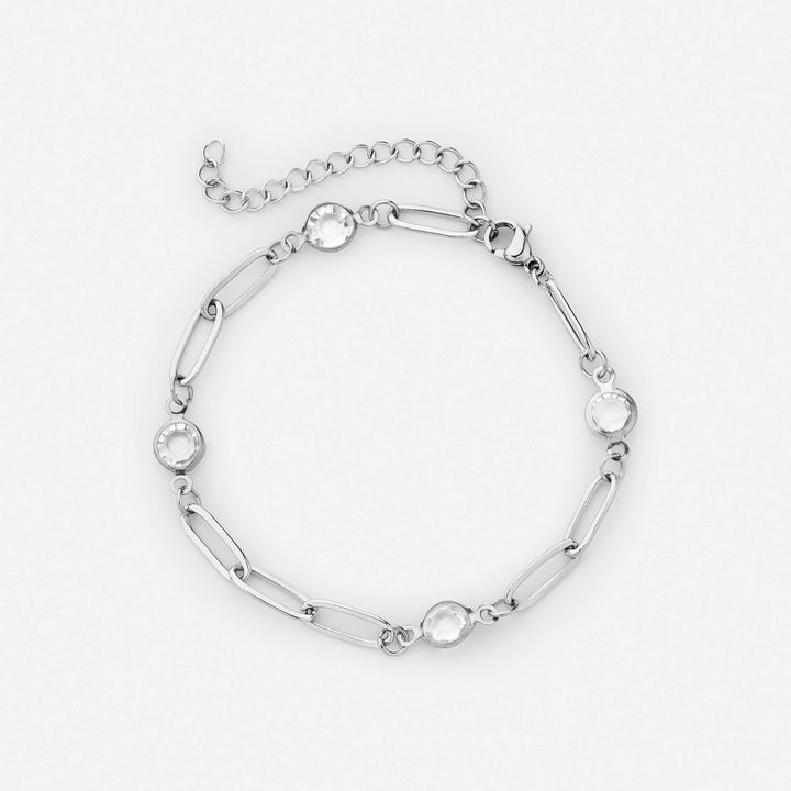 Pulseira de Elos com Pedras